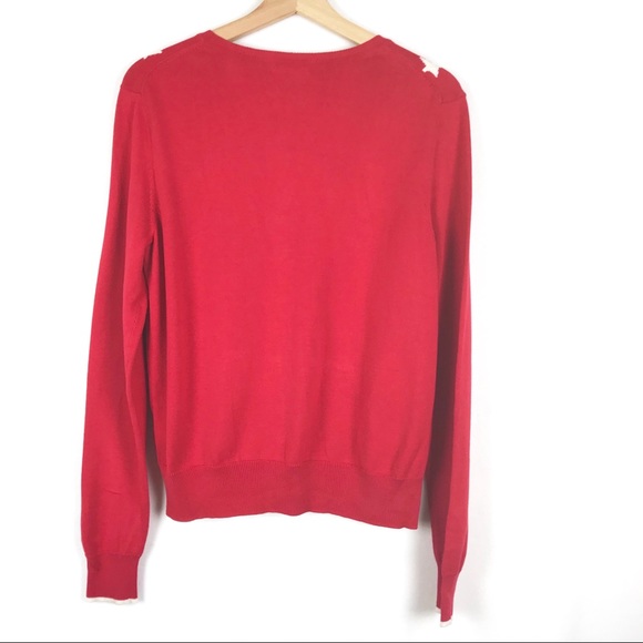 Tommy Hilfiger Cardigan Sweater Size M Women Red - Picture 5 of 7